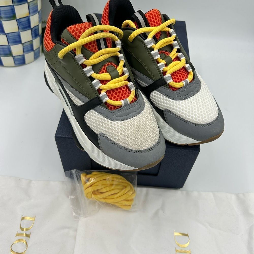 Women’s Dior B2, two trainer sneakers size 38 made in Italy - Picture 3 of 12